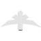 Ekena Millwork Davenport Architectural Grade PVC Gable Bracket, 36"W x 15"H x 4"D x 4"F, 10/12 Pitch GBP036X15X0404DAV00 - alternate 5